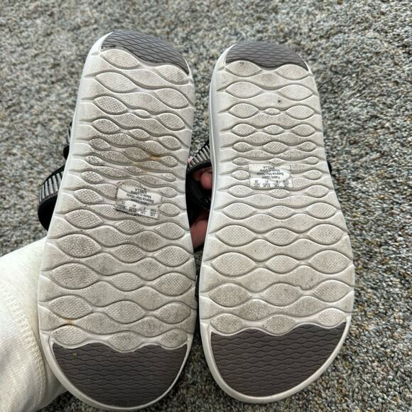 Ryka Women's Stella Toe Loop Sandal Size 11 WIDE Black Adjustable Strap - Picture 4 of 10